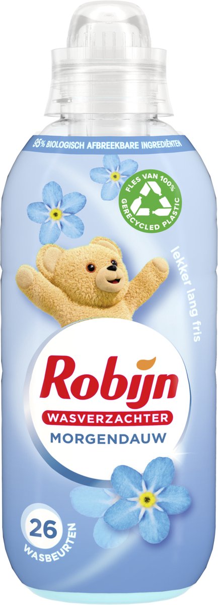 Robijn Wasverzachter Morgendauw - 10x604 ml - Voordeelverpakking
