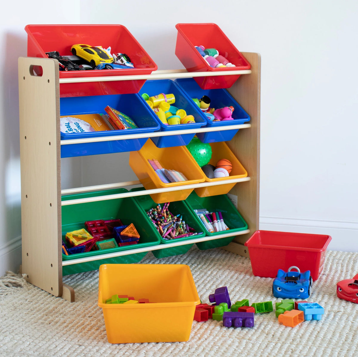 Primary 12-Bin Speelgoedorganizer