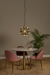 Lucide HANNELORE - Hanglamp - Ø 40 cm - 1xE27 - Mat Goud / Messing