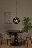 Lucide HANNELORE - Hanglamp - Ø 40 cm - 1xE27 - Zwart