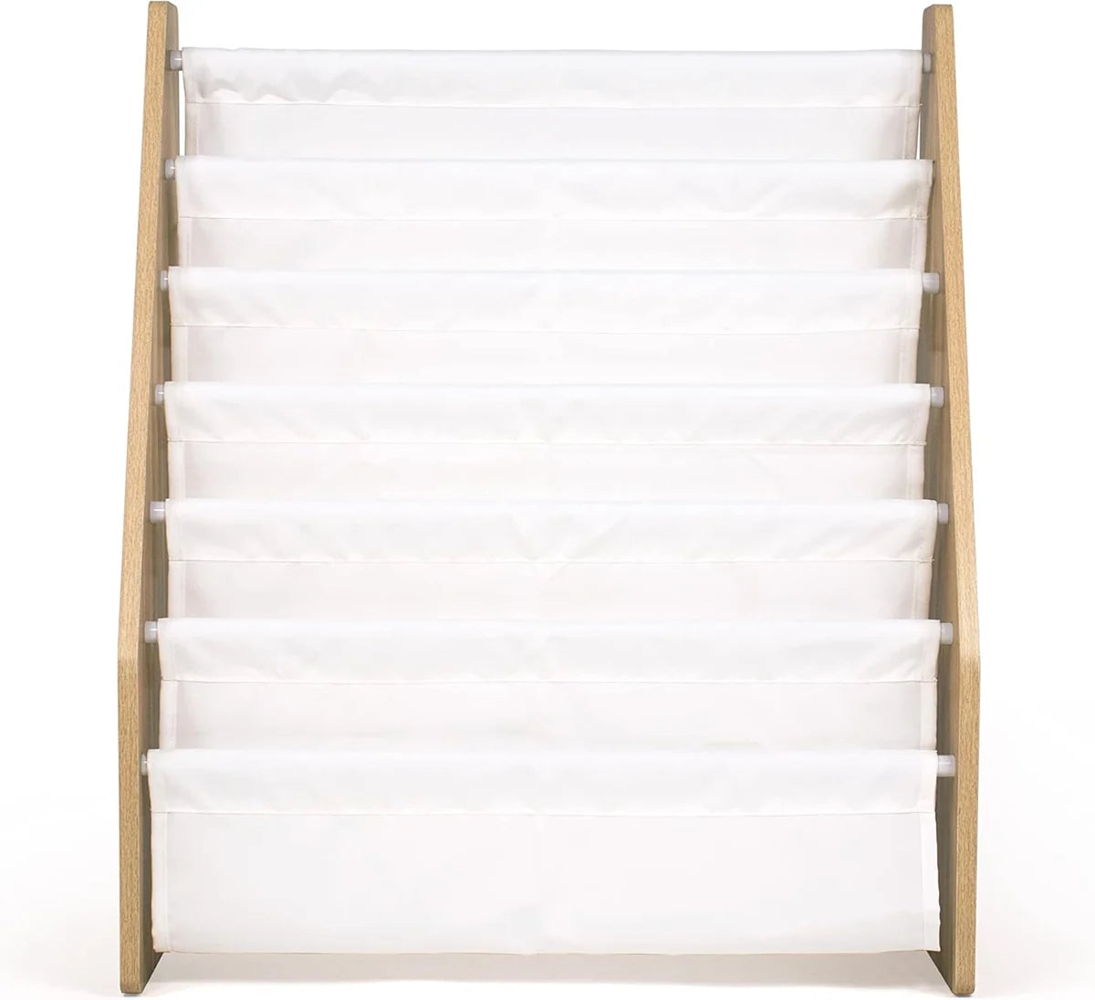 Journey Super Size 6 Etages Kinderboekenrek Wit/Naturel