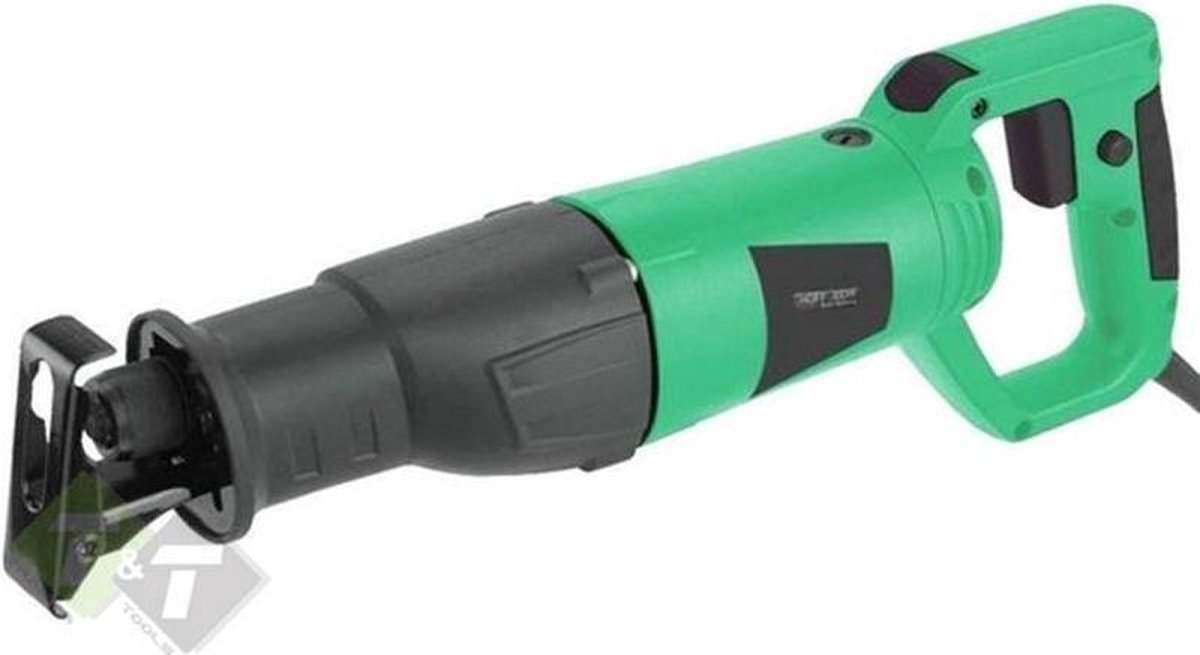 Hofftech Reciprozaag - 710Watt - 115mm - Draaibaar handvat