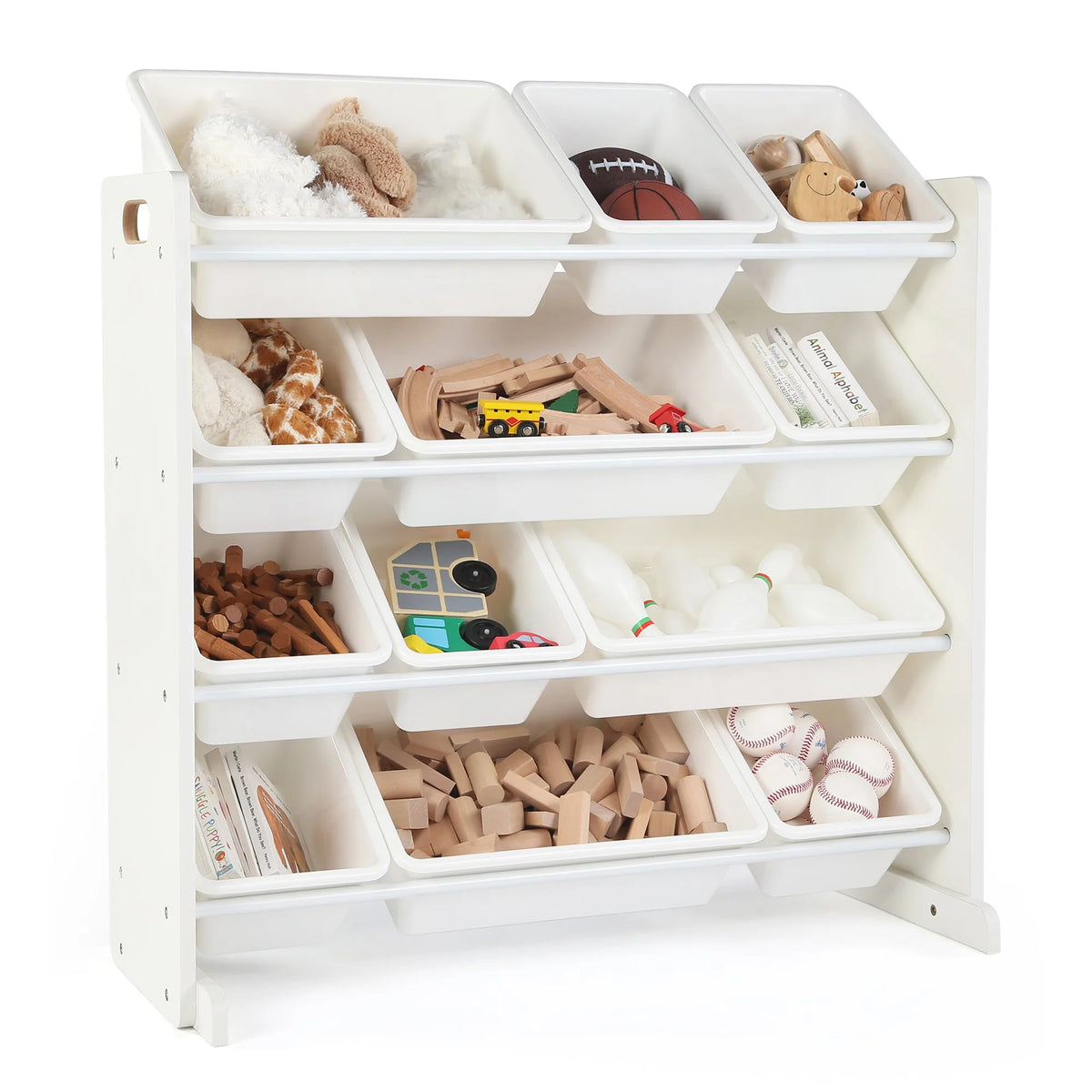 Cambridge Wit 12-Bin Speelgoedorganizer